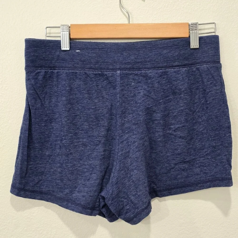 Justice Sport ✦ Girls Heathered Navy Blue Drawstring Shorts ✦ Active 14/16